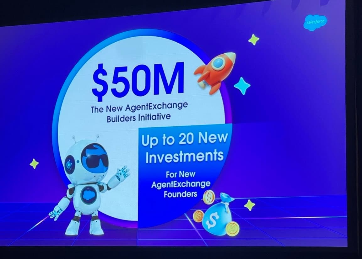 $50M Agent Exchange Builders Initiative announcement at TDX 2026